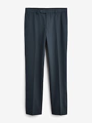 Teal Blue Tailored Fit Suit: Trousers - Image 4 of 8