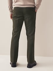 Green Regular Fit Suit Trousers - Image 2 of 8