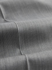 Grey Slim Fit Wool Blend Suit Trousers - Image 10 of 11