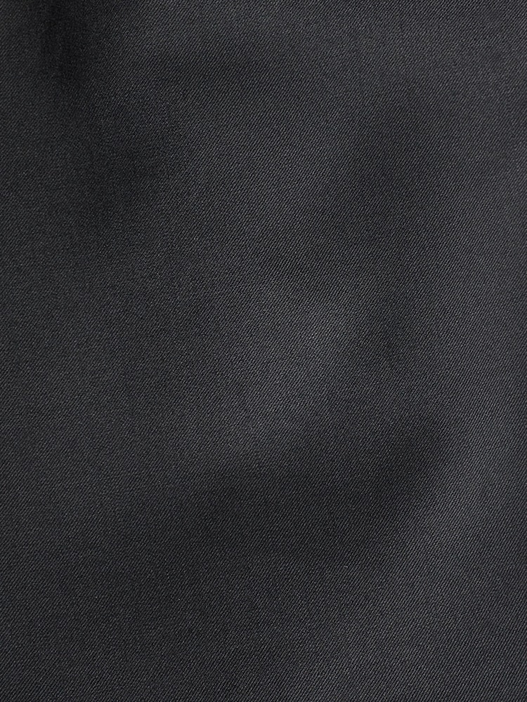Zwart - Tailored Fit Wool Blend Shiny Tuxedo Suit Jacket - Image 10 of 11