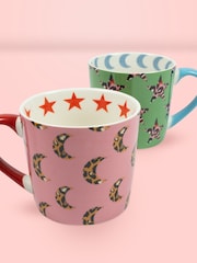 Eleanor Bowmer Leopard Teapot & Set Of Two Mugs - Image 3 of 4
