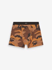 Camouflage Print Soft Waistband Trunks 5 Pack (2-16yrs) - Image 3 of 8