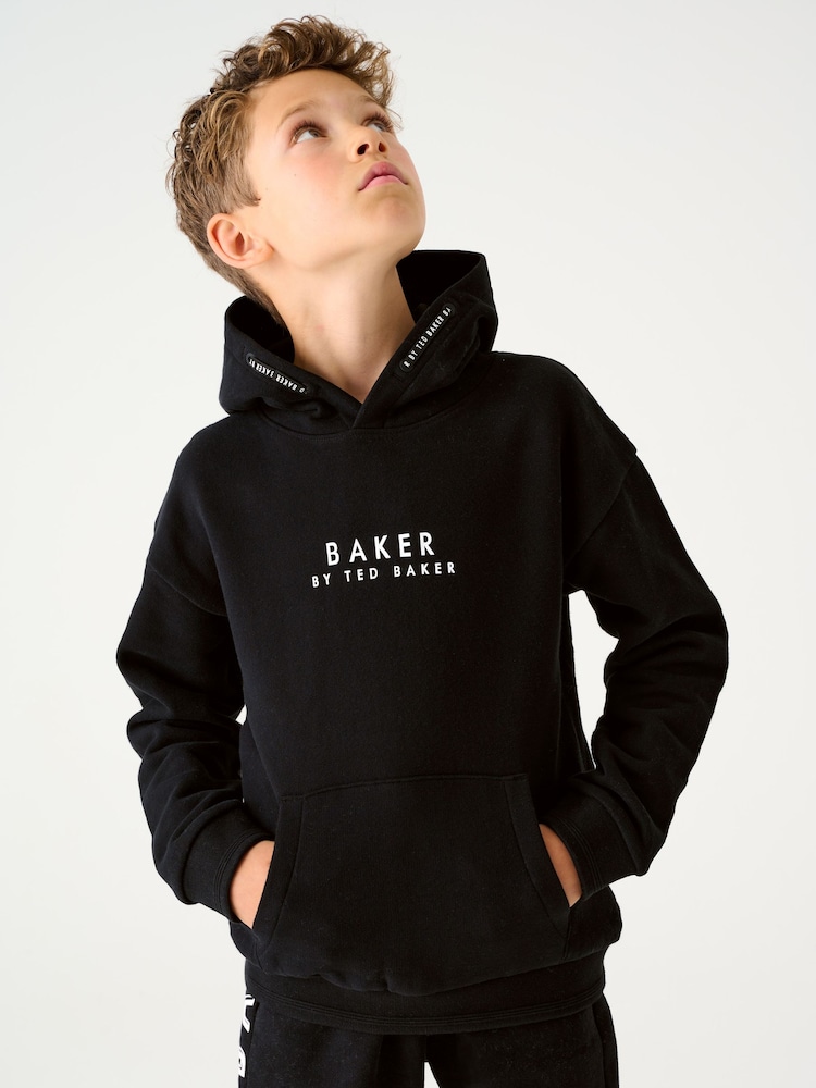 Negro - Sudadera con capucha sin cierres 100% algodón de Baker by Ted Baker - Imagen 1 de 9 Negro - Sudadera con capucha sin cierres 100% algodón de Baker by Ted Baker - Imagen 1 de 9