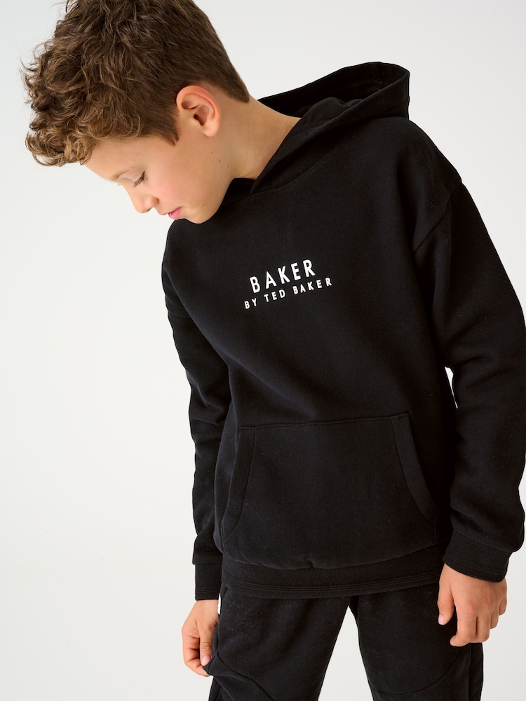 Negro - Sudadera con capucha sin cierres 100% algodón de Baker by Ted Baker - Imagen 2 de 9 Negro - Sudadera con capucha sin cierres 100% algodón de Baker by Ted Baker - Imagen 2 de 9