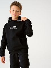 Negro - Sudadera con capucha sin cierres 100% algodón de Baker by Ted Baker - Imagen 4 de 9