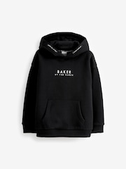 Negro - Sudadera con capucha sin cierres 100% algodón de Baker by Ted Baker - Imagen 7 de 9