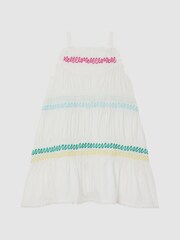 Reiss Multi Rae Strappy Resort Dress - Image 2 of 6