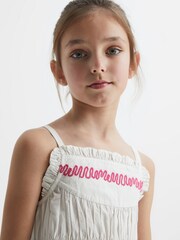 Reiss Multi Rae Strappy Resort Dress - Image 4 of 6