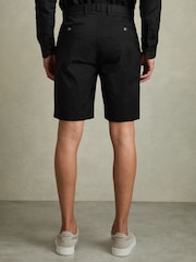 Negro - Reiss Wicket Cotton Chino Shorts with Stretch - Imagen 5 de 7