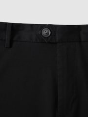 Negro - Reiss Wicket Cotton Chino Shorts with Stretch - Imagen 6 de 7