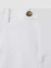 Blanco - Reiss Wicket Cotton Chino Shorts with Stretch - Imagen 6 de 7