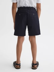 Reiss Navy Wicket 9-13 yrs Casual Chino Shorts - Image 4 of 5