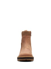 Clarks Brown Kids Multi Fit Prague Boots - Image 5 of 7
