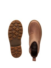 Clarks Brown Kids Multi Fit Prague Boots - Image 7 of 7