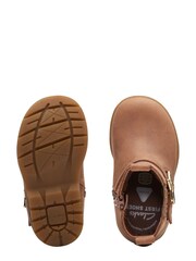 Clarks Brown F fit Dabi Star Toddler Boots - Image 7 of 7