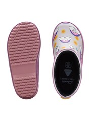 Clarks Purple G Fit Rainbow Toddler Wellies - Image 7 of 7
