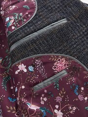 modra - Karirast blazer Iz volne Signature Moons British - Slika 12 iz 13