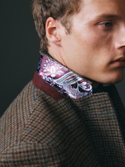 rjava - Karirast blazer Iz volne Signature Moons British - Slika 8 iz 15