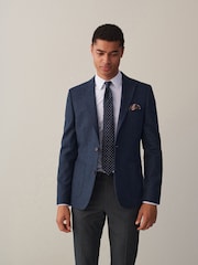 Blue Nova Fides Italian Wool Blend Blazer - Image 3 of 13