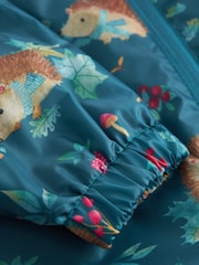 FatFace Navy Baby Puddlesuit - Image 1 of 3