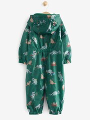 FatFace Green Baby Puddlesuit - Image 2 of 11