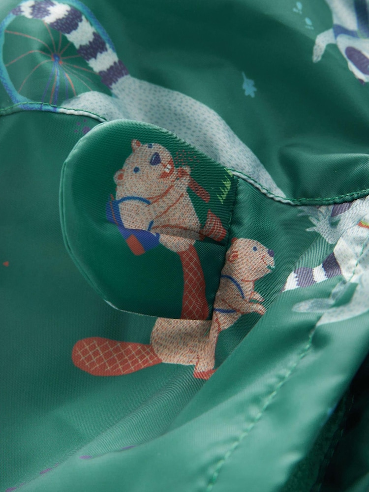 FatFace Green Baby Puddlesuit - Image 4 of 11