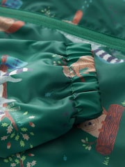 FatFace Green Baby Puddlesuit - Image 5 of 11