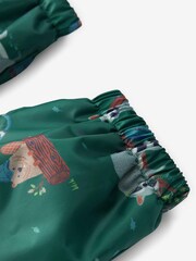FatFace Green Baby Puddlesuit - Image 7 of 11