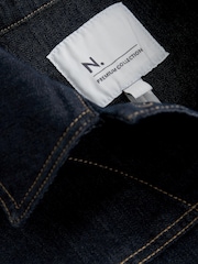 Rinse Blue Premium Denim Jacket - Image 11 of 11