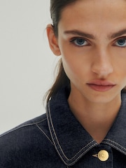 Rinse Blue Premium Denim Jacket - Image 5 of 11