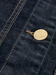 Rinse Blue Premium Denim Jacket - Image 9 of 11