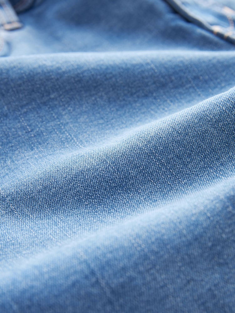 Mittelblau - Skinny-Jeans mit niedrigem Bund - Bild 4 von 4