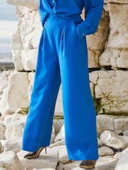 Another Sunday Wide Leg Co Ord Trouser With Elasticated Waist - Image 1 of 4