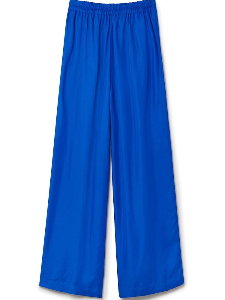 Another Sunday Wide Leg Co Ord Trouser With Elasticated Waist - Image 4 of 4