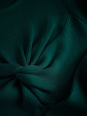 Another Sunday Green Knot Front Seam Detail Jumper - Image 6 of 6