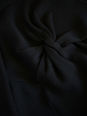 Another Sunday Green Knot Front Seam Detail Jumper - Image 6 of 6