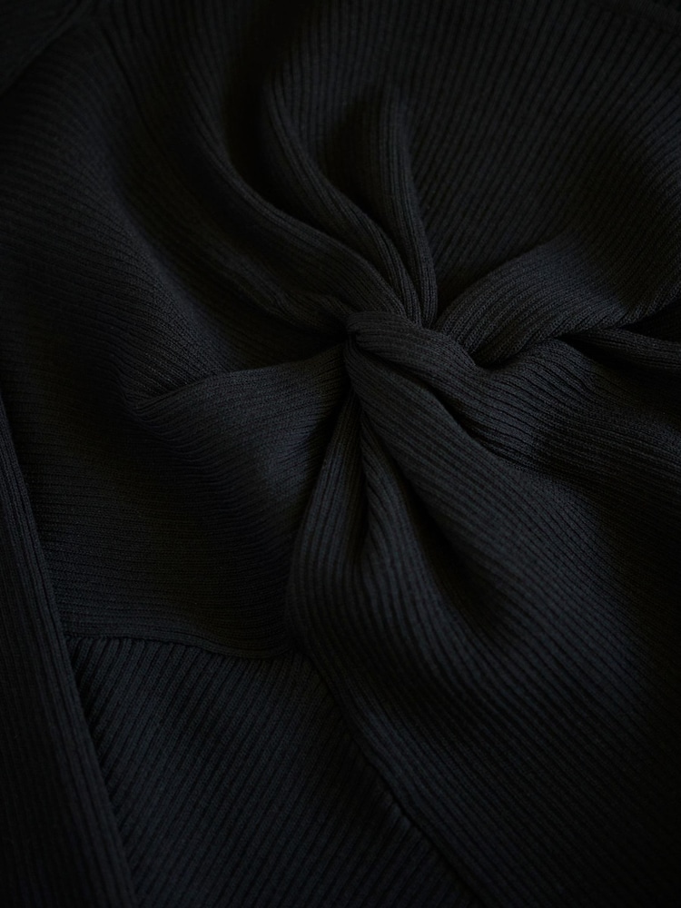 Another Sunday Green Knot Front Seam Detail Jumper - Image 6 of 6 Another Sunday Green Knot Front Seam Detail Jumper - Image 6 of 6