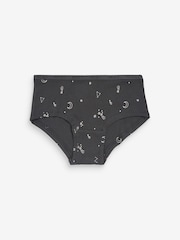 Grey Hearts Hipster Briefs 5 Pack (2-16yrs) - Image 5 of 8