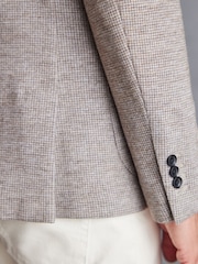 Neutral Signature Motionflex Italian Wool Blend Blazer - Image 6 of 12