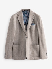 Neutral Signature Motionflex Italian Wool Blend Blazer - Image 8 of 12