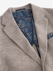 Neutral Signature Motionflex Italian Wool Blend Blazer - Image 9 of 12