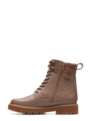 Clarks Nude f fit Pebble Prague Style Kids Boots - Image 2 of 7
