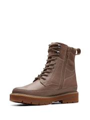 Clarks Nude f fit Pebble Prague Style Kids Boots - Image 4 of 7