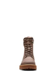 Clarks Nude f fit Pebble Prague Style Kids Boots - Image 5 of 7