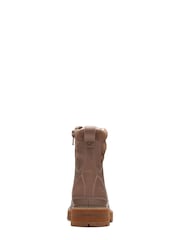 Clarks Nude f fit Pebble Prague Style Kids Boots - Image 6 of 7