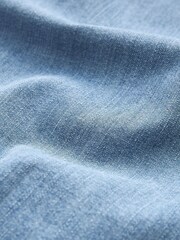 Own. Mid Blue Denim Shirt Dress - Image 15 of 15