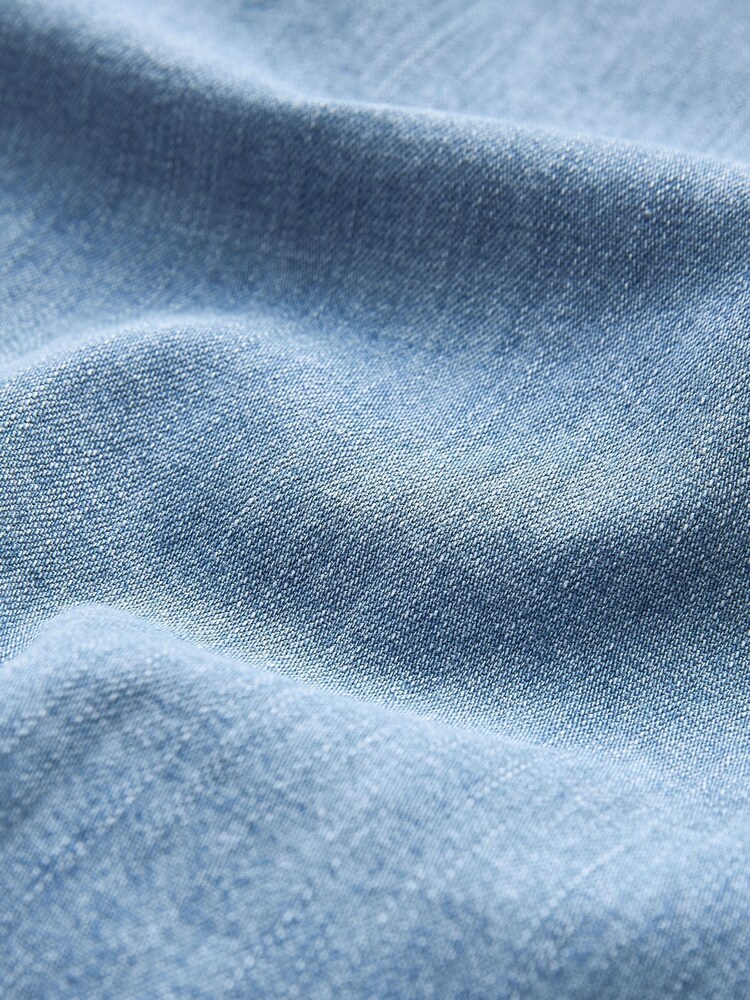 Own. Mid Blue Denim Shirt Dress - Image 15 of 15