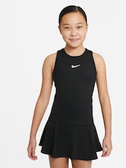 Nike Black Court Dri-FIT Victory Tennis Tank - Image 1 of 8