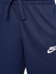 Nike Blue Club Jersey Shorts - Image 4 of 5