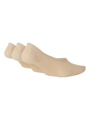 Nike Natural Everyday Lightweight Training Footie Socks (3 Pairs) - Image 2 of 6